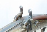 Antique Engraved AMERICAN DRILLING Combination 12 Gauge & .40 SHOTGUN/RIFLE Mid-1800s PERCUSSION Combination Hunting Gun! - 7 of 18