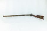 Antique Engraved AMERICAN DRILLING Combination 12 Gauge & .40 SHOTGUN/RIFLE Mid-1800s PERCUSSION Combination Hunting Gun! - 2 of 18