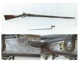 SCARCE Antique C.D. SCHUBARTH Civil War Contract M1861 Rifle-Musket BAYONET Only 9,500 Made by C.D. Schubarth Dated “1862” - 1 of 20