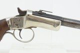 Long Barreled J. STEVENS A.&T. Company .22 RF TIP UP Single Shot C&R Pistol Early 20th CENTURY Single Shot TARGET Pistol - 16 of 17