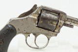 Antique HARRINGTON & RICHARDSON .38 SAFETY HAMMER Double Action RevolverEarly 20th Century SELF DEFENSE Revolver - 15 of 16