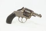 Antique HARRINGTON & RICHARDSON .38 SAFETY HAMMER Double Action RevolverEarly 20th Century SELF DEFENSE Revolver - 13 of 16
