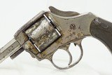 Antique HARRINGTON & RICHARDSON .38 SAFETY HAMMER Double Action RevolverEarly 20th Century SELF DEFENSE Revolver - 4 of 16