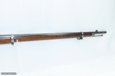 IMPERIAL RUSSIAN Antique IZHEVSK ARMORY 1870 BERDAN Military Rifle BAYONETScarce Early Bolt Action Rifle! - Image 7 of 23