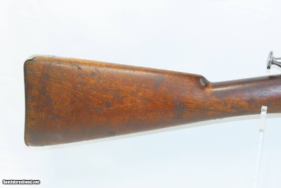 IMPERIAL RUSSIAN Antique IZHEVSK ARMORY 1870 BERDAN Military Rifle BAYONETScarce Early Bolt Action Rifle! - Image 4 of 23