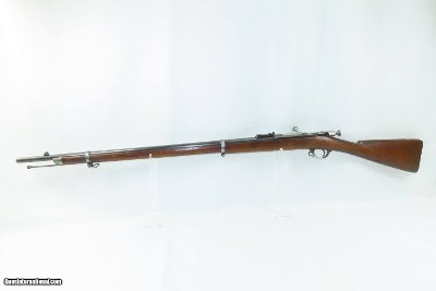 IMPERIAL RUSSIAN Antique IZHEVSK ARMORY 1870 BERDAN Military Rifle BAYONETScarce Early Bolt Action Rifle! - Image 18 of 23