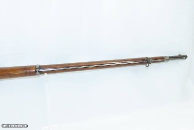 IMPERIAL RUSSIAN Antique IZHEVSK ARMORY 1870 BERDAN Military Rifle BAYONETScarce Early Bolt Action Rifle! - Image 10 of 23