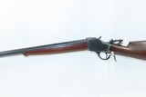 c1888 mfr Antique WINCHESTER 1885 HIGH WALL .45-70 GOVT Rifle Falling Block “Best Single Shot Rifle Ever Produced”-Ned Roberts - 6 of 23