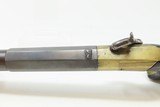 1850s LONG BARRELED Antique JOSIAH PHILIPS Percussion Pistol “BUGGY RIFLE”
.40 Caliber Sidehammer “SUNDAY GO TO MEETING” Rifle - 14 of 20