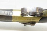 1850s LONG BARRELED Antique JOSIAH PHILIPS Percussion Pistol “BUGGY RIFLE”
.40 Caliber Sidehammer “SUNDAY GO TO MEETING” Rifle - 10 of 20