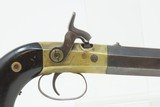 1850s LONG BARRELED Antique JOSIAH PHILIPS Percussion Pistol “BUGGY RIFLE”
.40 Caliber Sidehammer “SUNDAY GO TO MEETING” Rifle - 5 of 20