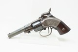 Scarce Cased & Engraved Antique MASS. ARMS CO. Maynard Primed Revolver
MANUALLY REVOLVED CYLINDER; 1 of Only 900 Made - 5 of 20