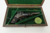 Scarce Cased & Engraved Antique MASS. ARMS CO. Maynard Primed Revolver
MANUALLY REVOLVED CYLINDER; 1 of Only 900 Made - 3 of 20