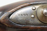 1830 Dated SCARCE Antique W.L. Evans U.S. NAVY Model 1826 FLINTLOCK Pistol
One of < 1,000 Made in VALLEY FORGE, PENNSYLVANIA - 7 of 21