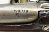 1830 Dated SCARCE Antique W.L. Evans U.S. NAVY Model 1826 FLINTLOCK Pistol
One of < 1,000 Made in VALLEY FORGE, PENNSYLVANIA - 10 of 21