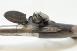 1720s SILVER MOUNTED & ENGRAVED David Wynn QUEEN ANNE Flintlock Pistol
BRITISH PROOFED with GROTESQUE MASK - 9 of 19