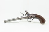 1720s SILVER MOUNTED & ENGRAVED David Wynn QUEEN ANNE Flintlock Pistol
BRITISH PROOFED with GROTESQUE MASK - 16 of 19