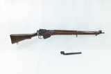 WORLD WAR II U.S. SAVAGE Enfield No. 4 Mk. 1* C&R LEND/LEASE ACT w/ BAYONET “U.S. PROPERTY” Marked & Made in the United States - 2 of 25