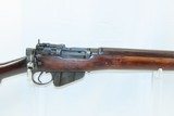 WORLD WAR II U.S. SAVAGE Enfield No. 4 Mk. 1* C&R LEND/LEASE ACT w/ BAYONET “U.S. PROPERTY” Marked & Made in the United States - 5 of 25