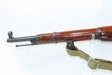 1943 mfg WORLD WAR II Era Soviet IZHEVSK ARSENAL M38 Mosin-Nagant C&R Rifle INFANTRY WEAPON w/ CANVAS SLING, OILER & POUCH - 19 of 21