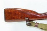 1943 mfg WORLD WAR II Era Soviet IZHEVSK ARSENAL M38 Mosin-Nagant C&R Rifle INFANTRY WEAPON w/ CANVAS SLING, OILER & POUCH - 3 of 21