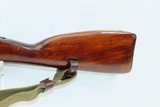 1943 mfg WORLD WAR II Era Soviet IZHEVSK ARSENAL M38 Mosin-Nagant C&R Rifle INFANTRY WEAPON w/ CANVAS SLING, OILER & POUCH - 17 of 21