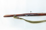 1943 mfg WORLD WAR II Era Soviet IZHEVSK ARSENAL M38 Mosin-Nagant C&R Rifle INFANTRY WEAPON w/ CANVAS SLING, OILER & POUCH - 8 of 21