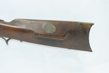 1800s Antique J. RATHVON Half-Stock .43 Percussion PENNSYLVANIA LONG RIFLE
LANCASTER, PA Long Rifle - 14 of 19