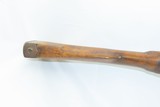 CIVIL WAR PRUSSIAN Antique SPANGENBERG M1809/31 Perc. CONVERSION Musket
ARSENAL CONVERTED Circa 1837 at the Armory - 18 of 22