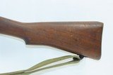 WORLD WAR II Era Enfield No. 4 Mk 1 .303 British INFANTRY Rifle C&R WW IIMALTBY-BRITISH MILITARY Infantry Rifle w/SLING - 20 of 25