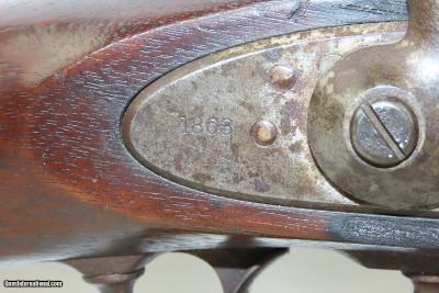 CIVIL WAR Era Antique COLT SPECIAL M1861 “EVERYMAN’S” Rifle-Musket BAYONETPercussion .58 Caliber Musket Manufactured in 1863 - Image 19 of 21