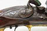 c1760s BAVARIAN JACOB KUCHENREUTER Flintlock Pistol Gold Engraving Carved Stock
Ratisbonne (Regensburg, Germany) - 15 of 23