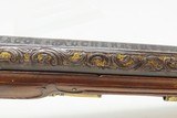 c1760s BAVARIAN JACOB KUCHENREUTER Flintlock Pistol Gold Engraving Carved Stock
Ratisbonne (Regensburg, Germany) - 10 of 23