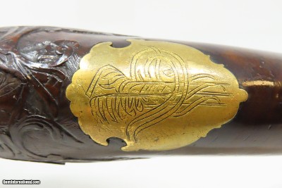 c1760s BAVARIAN JACOB KUCHENREUTER Flintlock Pistol Gold Engraving Carved StockRatisbonne (Regensburg, Germany) - Image 18 of 23
