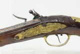 c1760s BAVARIAN JACOB KUCHENREUTER Flintlock Pistol Gold Engraving Carved Stock
Ratisbonne (Regensburg, Germany) - 23 of 23