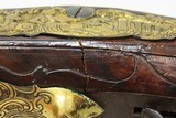 c1760s BAVARIAN JACOB KUCHENREUTER Flintlock Pistol Gold Engraving Carved Stock
Ratisbonne (Regensburg, Germany) - 16 of 23