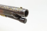 c1760s BAVARIAN JACOB KUCHENREUTER Flintlock Pistol Gold Engraving Carved Stock
Ratisbonne (Regensburg, Germany) - 12 of 23