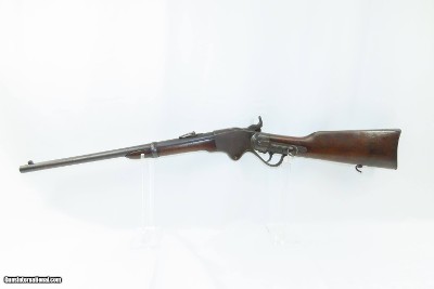 CIVIL WAR/FRONTIER Antique BURNSIDE M1865 SPENCER SRC w/STABLER CUT-OFFCAVALRY Saddle Ring Carbine - Image 14 of 19