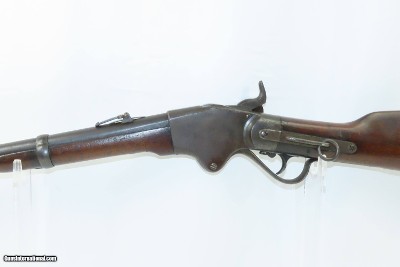 CIVIL WAR/FRONTIER Antique BURNSIDE M1865 SPENCER SRC w/STABLER CUT-OFFCAVALRY Saddle Ring Carbine - Image 16 of 19