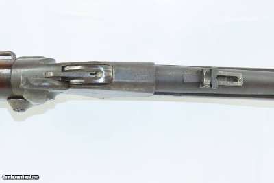 CIVIL WAR/FRONTIER Antique BURNSIDE M1865 SPENCER SRC w/STABLER CUT-OFFCAVALRY Saddle Ring Carbine - Image 12 of 19