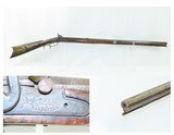 Antique Maple Stock American LONG RIFLE .32 Percussion DOUBLE SET TRIGGER
HUNTING/HOMESTEAD Long Rifle ELWELL WARRANTED LOCK