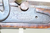 Antique Maple Stock American LONG RIFLE .32 Percussion DOUBLE SET TRIGGER
HUNTING/HOMESTEAD Long Rifle ELWELL WARRANTED LOCK - 6 of 20