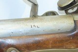 DANISH/NORWEGIAN Military Antique M1774/1841/51 .72 FLINTLOCK Rifled MUSKET RARE Netherlands Military Proofed NAPOLEONIC WARS - 13 of 19