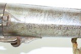 MASSIVE 1700s Antique Indian TORADAR MATCHLOCK RIFLED Musket HAND CANNON
Mughal Empire Indian with LONG 46-3/4 Inch Barrel - 10 of 22