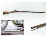 MEXICAN-AMERICAN WAR Antique U.S. SPRINGFIELD 1816 Pattern FLINTLOCK Musket First Standard Musket of the TEXAN ARMY