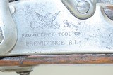 CIVIL WAR Dated Antique PROVIDENCE TOOL CO. U.S. M1861 “Everyman’s” Rifle
1863 Dated UNION MILITARY Percussion Longarm - 8 of 23