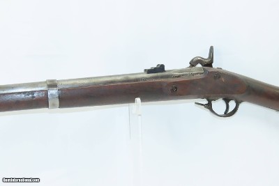 CIVIL WAR Antique U.S. ALFRED JENKS & Son “BRIDESBURG” M1861 Rifle-MusketU.S. CONTRACT Model w/ “BRIDESBURG” Lock Dated 1863 - Image 17 of 20