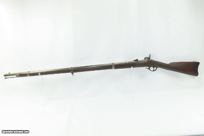 CIVIL WAR Antique U.S. ALFRED JENKS & Son “BRIDESBURG” M1861 Rifle-MusketU.S. CONTRACT Model w/ “BRIDESBURG” Lock Dated 1863 - Image 15 of 20