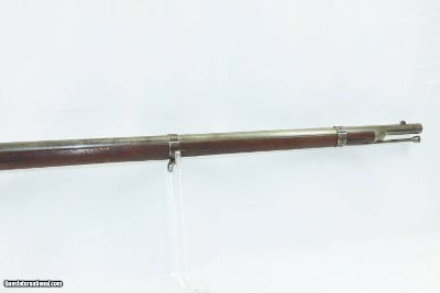 CIVIL WAR Antique U.S. ALFRED JENKS & Son “BRIDESBURG” M1861 Rifle-MusketU.S. CONTRACT Model w/ “BRIDESBURG” Lock Dated 1863 - Image 5 of 20