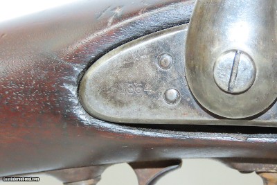 1864 Dated CIVIL WAR Antique U.S. SAVAGE M1861 “EVERYMAN’S” Rifle-MusketMid to Late-Civil War U.S. Contract Musket - Image 7 of 21